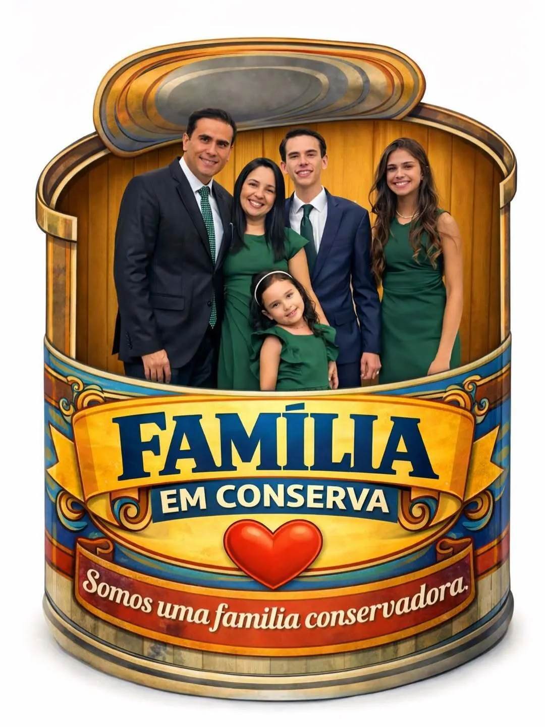 Consserva Target Família em Conserva com IA – Gerador | Banana AI